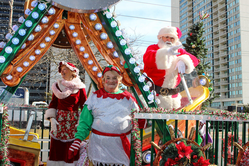 image of Christmas parade